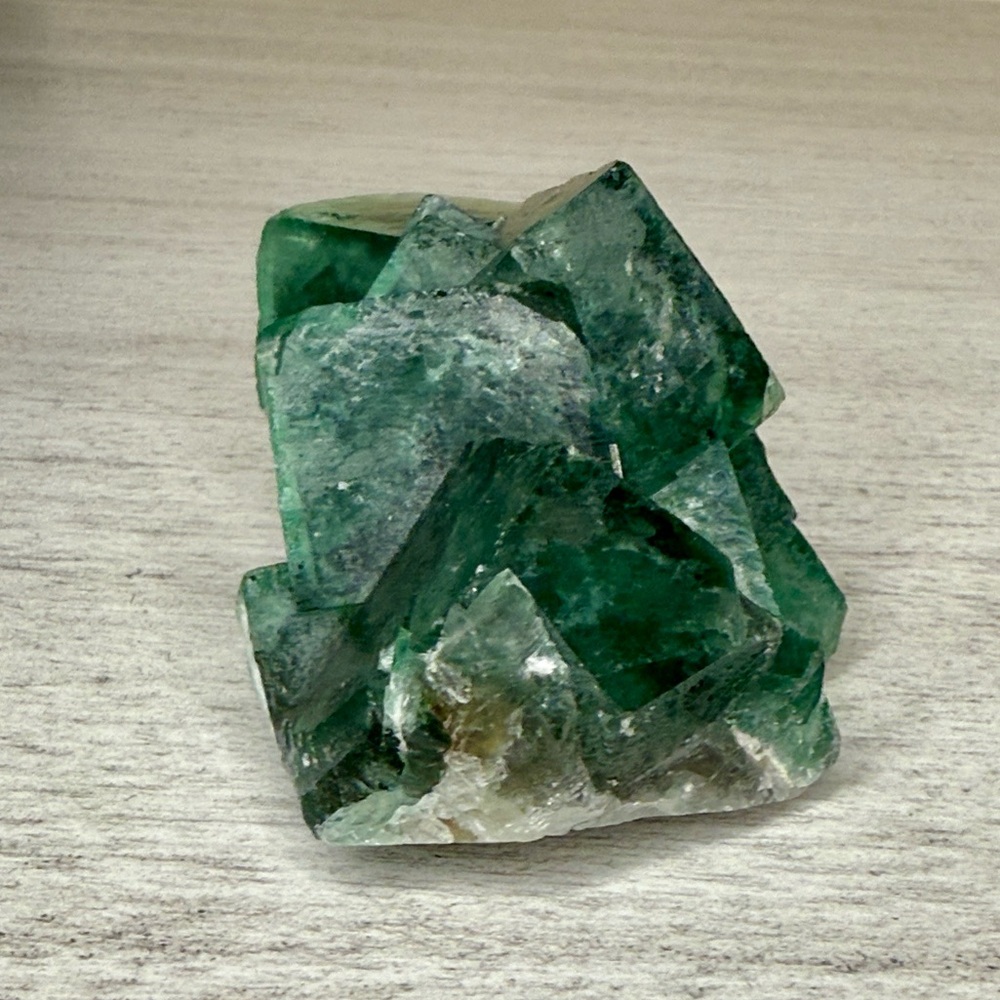 Green Cube Fluorite Raw Specimen - Picture 9 of 10